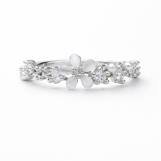 Blush Meadow 925 Sterling Silver Ring