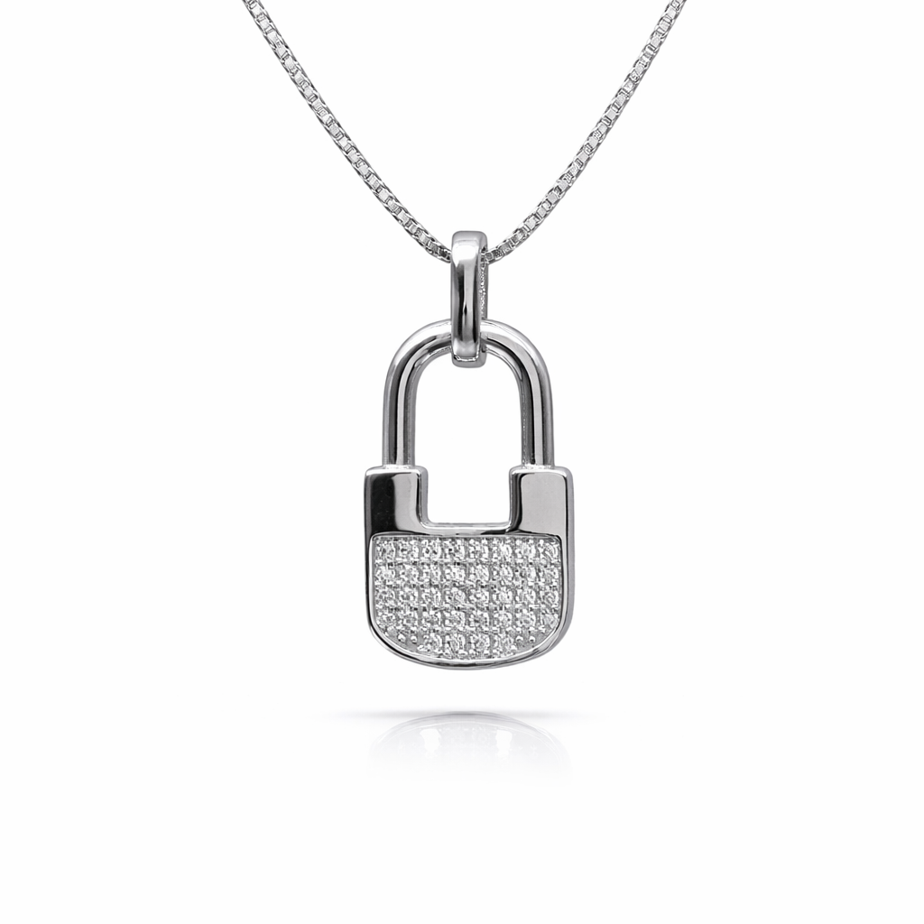 Lockline Spark 925 Sterling Silver Necklace