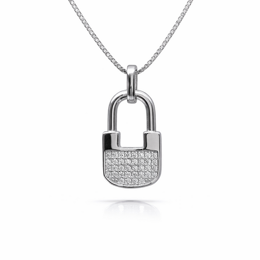 Lockline Spark 925 Sterling Silver Necklace