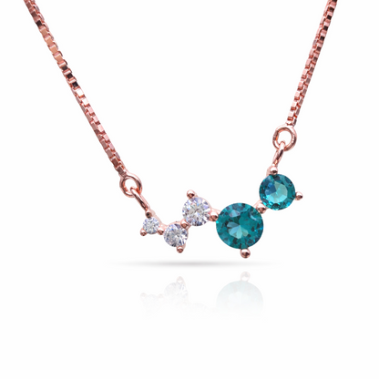 Trio Spark 925 Sterling Silver Necklace