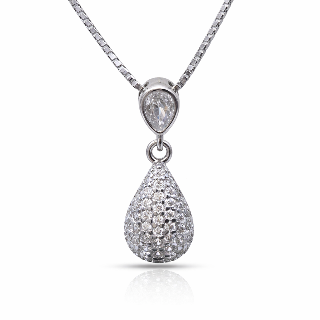 Lumi Drop 925 Sterling Silver Necklace