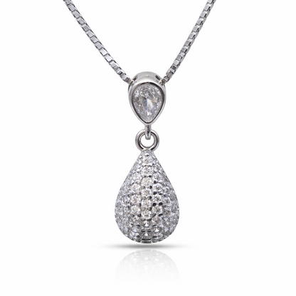 Lumi Drop 925 Sterling Silver Necklace