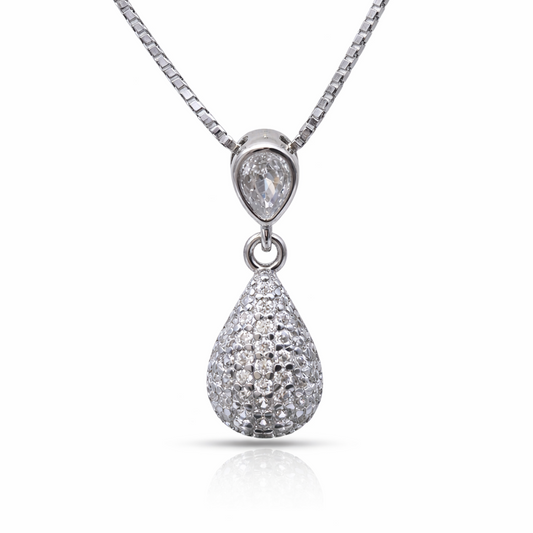 Lumi Drop 925 Sterling Silver Necklace