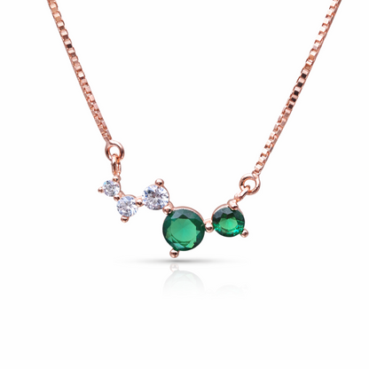 Trio Spark 925 Sterling Silver Necklace