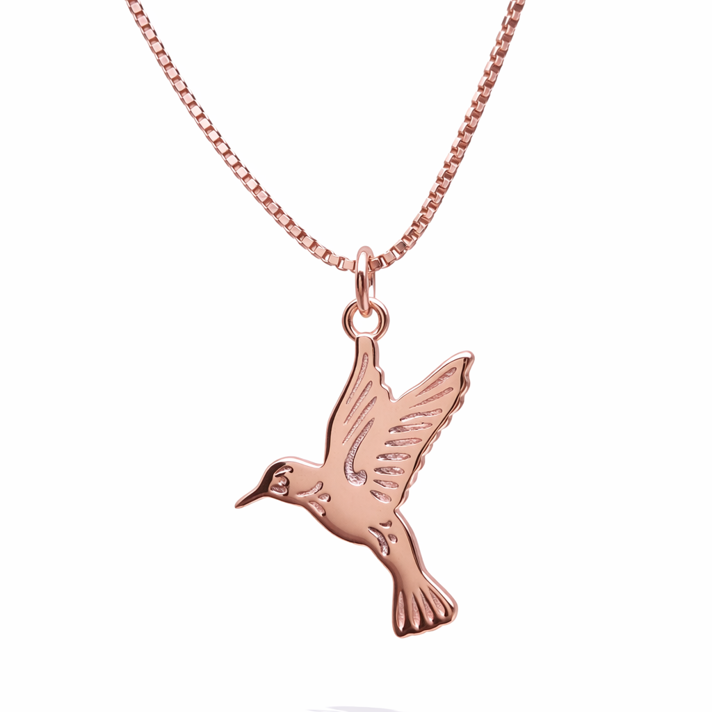 Hummingbird 925 Sterling Silver Necklace