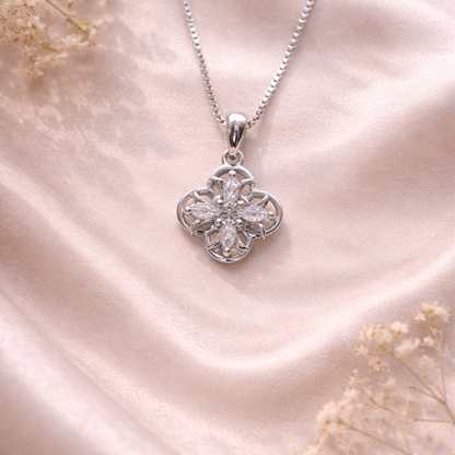 Celeste Bloom 925 Sterling Silver Necklace