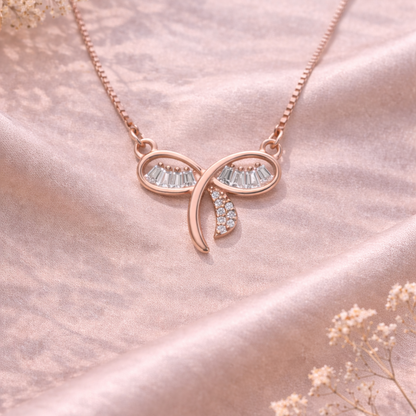 Eterna Twist 925 Sterling Silver Necklace