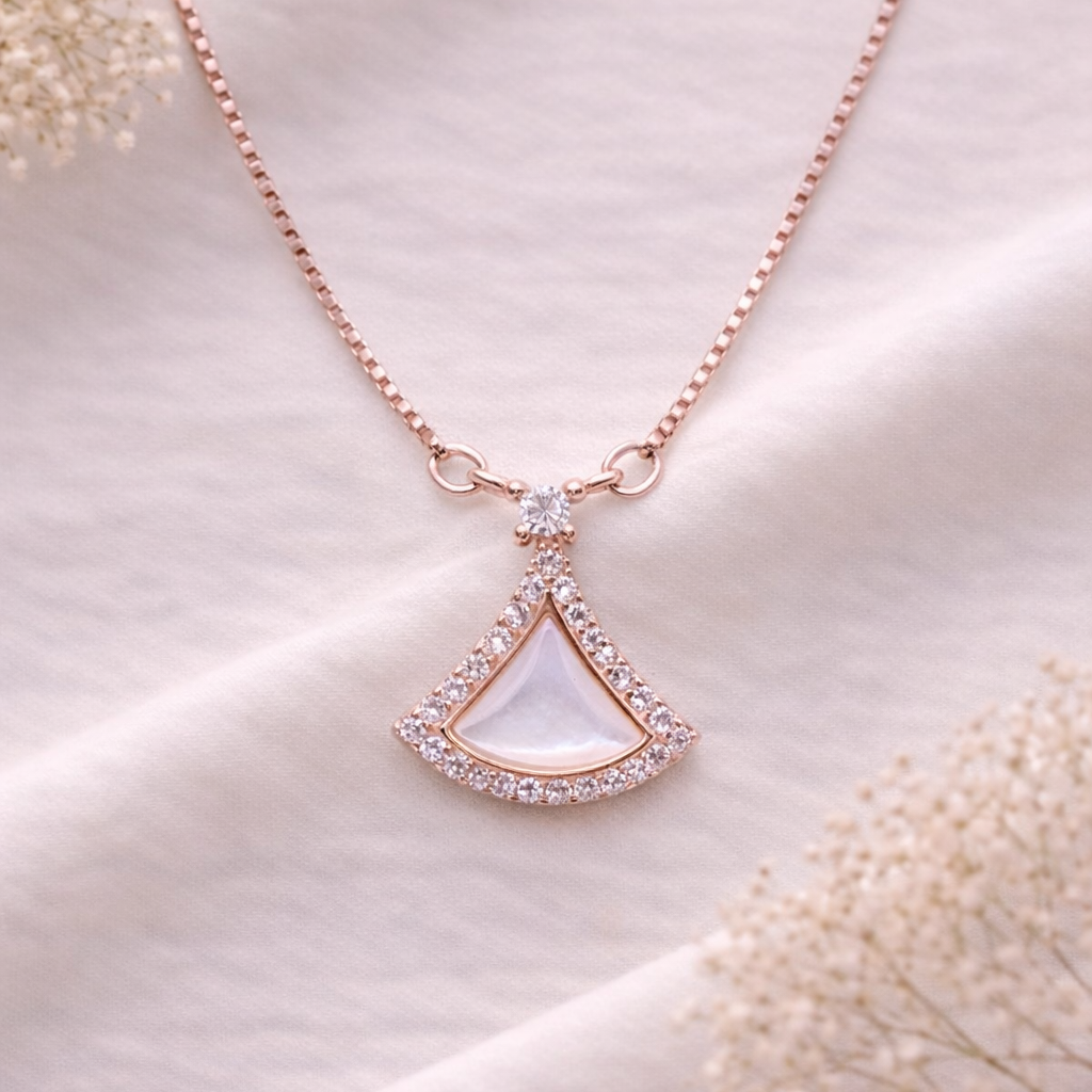 Moonveil 925 Sterling Silver Necklace