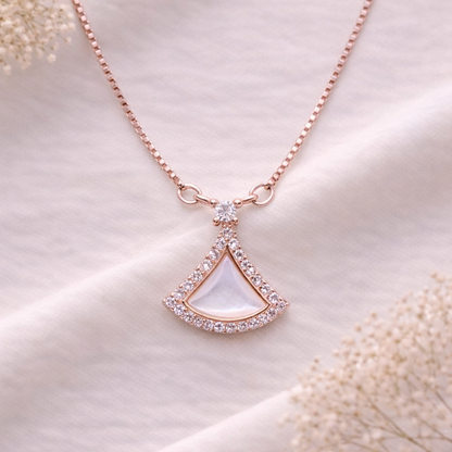 Moonveil 925 Sterling Silver Necklace