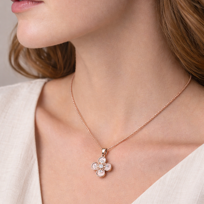 Lumina Clover 925 Sterling Silver Necklace