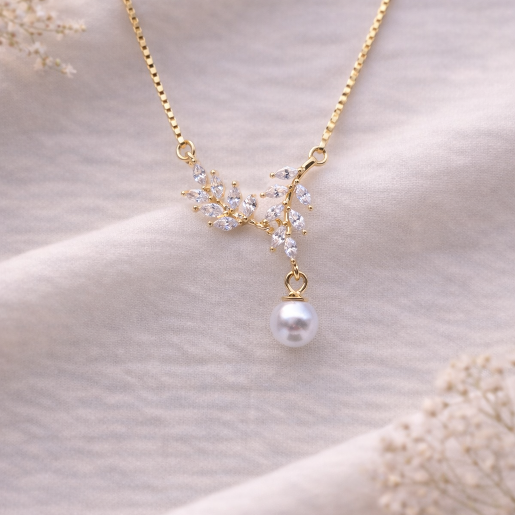 Pearlvine Grace 925 Sterling Silver Necklace