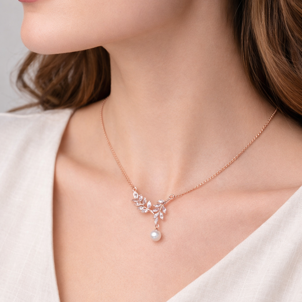 Pearlvine Grace 925 Sterling Silver Necklace