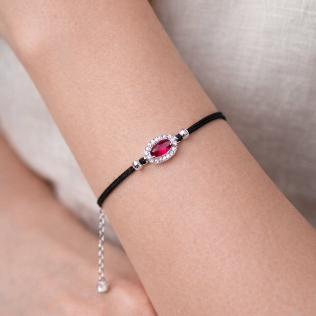 Verde 925 Sterling Silver Bracelete (Adjustable)