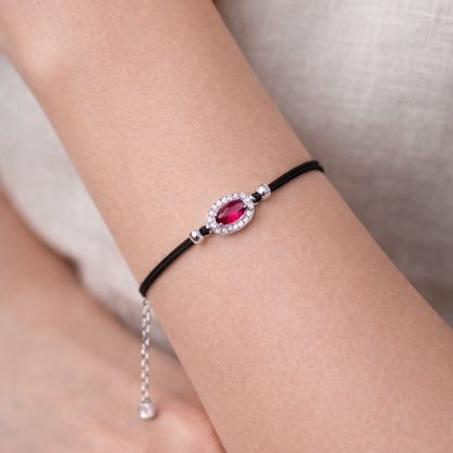 Verde 925 Sterling Silver Bracelete (Adjustable)