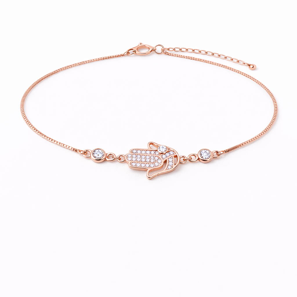 Divine Guard 925 Sterling Silver Bracelet(Adjustable)
