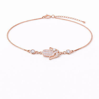 Divine Guard 925 Sterling Silver Bracelet(Adjustable)