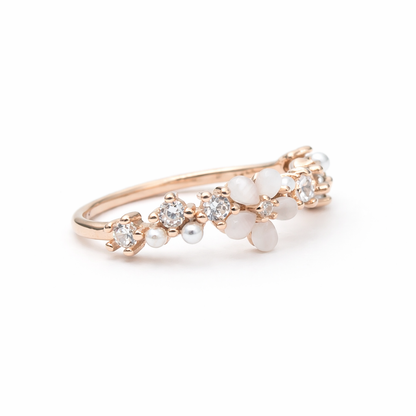 Blush Meadow 925 Sterling Silver Ring