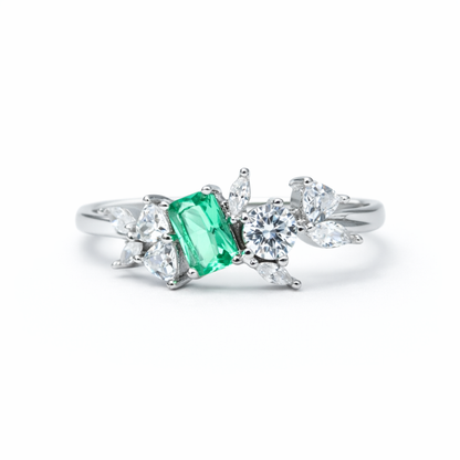 Starlit Crown 925 Sterling Silver Ring