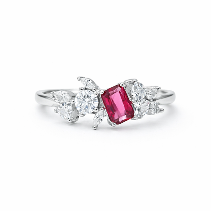 Starlit Crown 925 Sterling Silver Ring