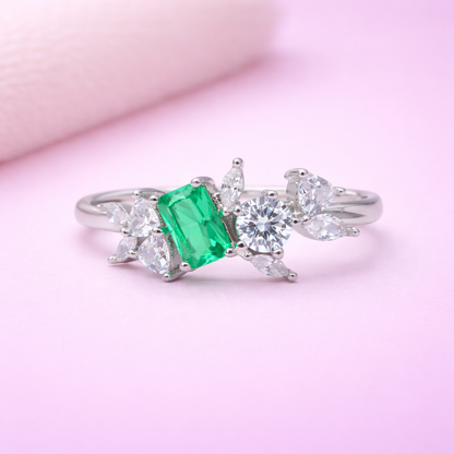 Starlit Crown 925 Sterling Silver Ring