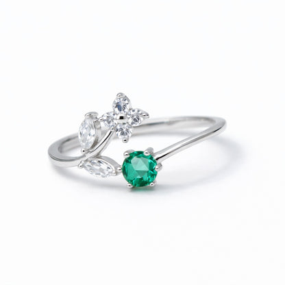 Aurelia Bloom 925 Sterling Silver Ring