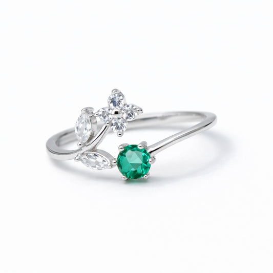 Aurelia Bloom 925 Sterling Silver Ring