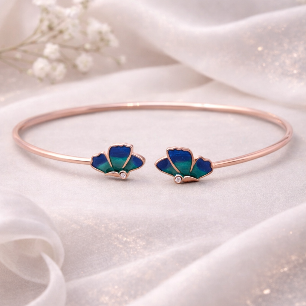 Azure Wings 925 Sterling Silver Bracelet