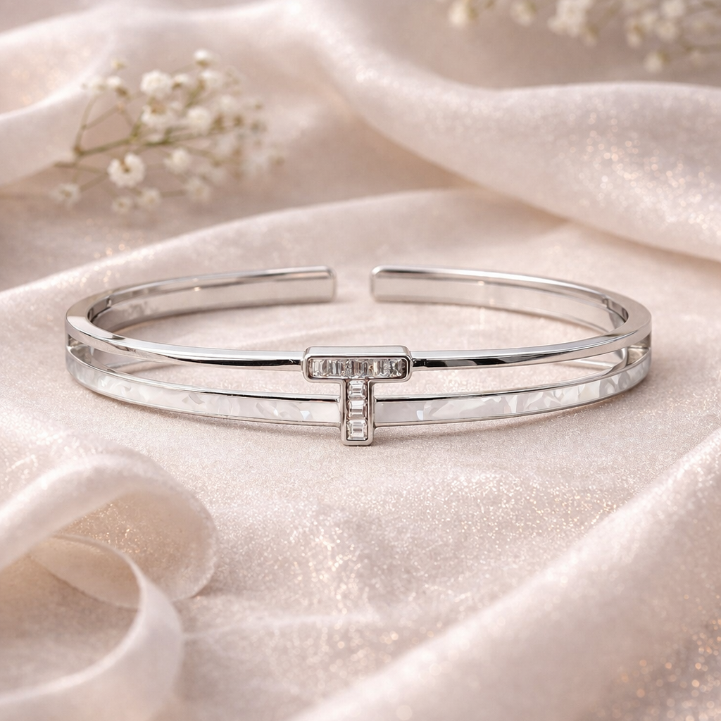 T-Bar Radiance 925 Sterling Silver Bracelet