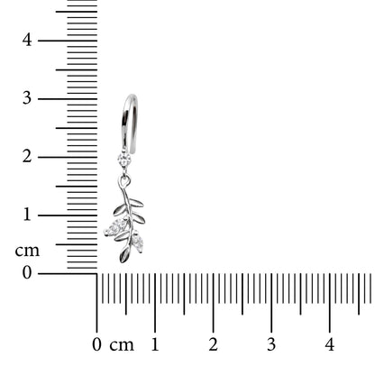 Silver Vine 925 Sterling Silver Earrings