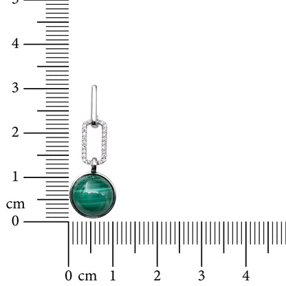 Verdant Link Drop 925 Sterling Silver Earrings
