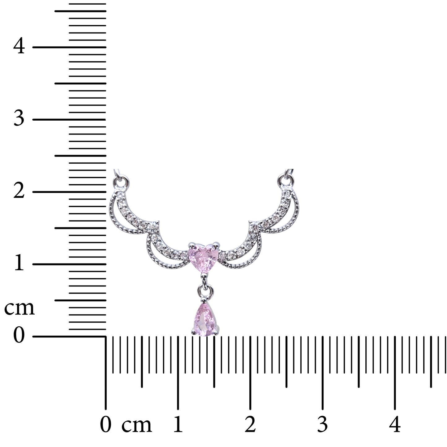 Seraphina Emerald Drop 925 Sterling Silver Necklace