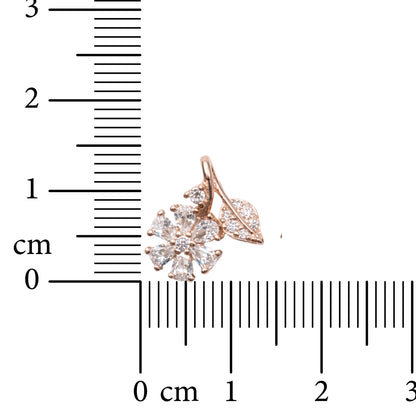 Petal Glint 925 Sterling Silver Earrings