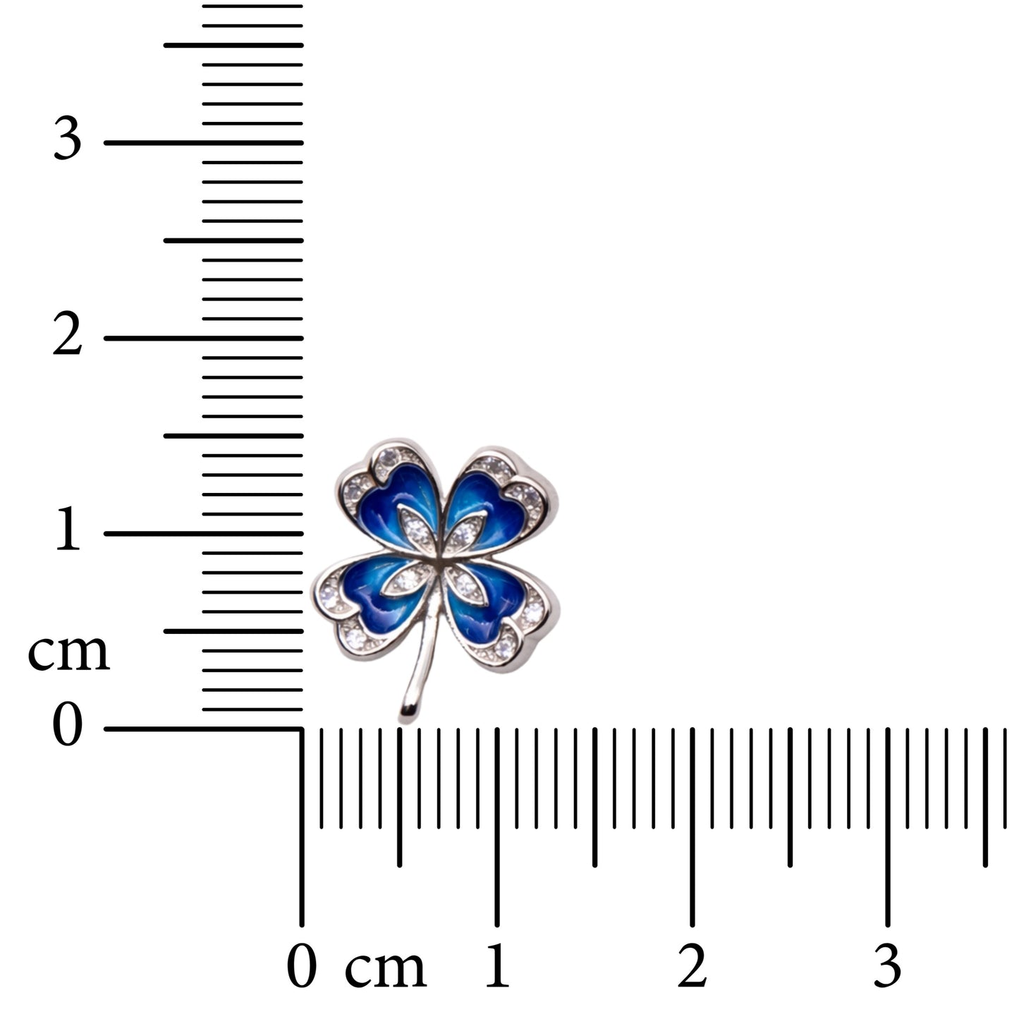 Azure Clover 925 Sterling Silver Earrings