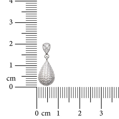Lumière Drop 925 Sterling Silver Earrings