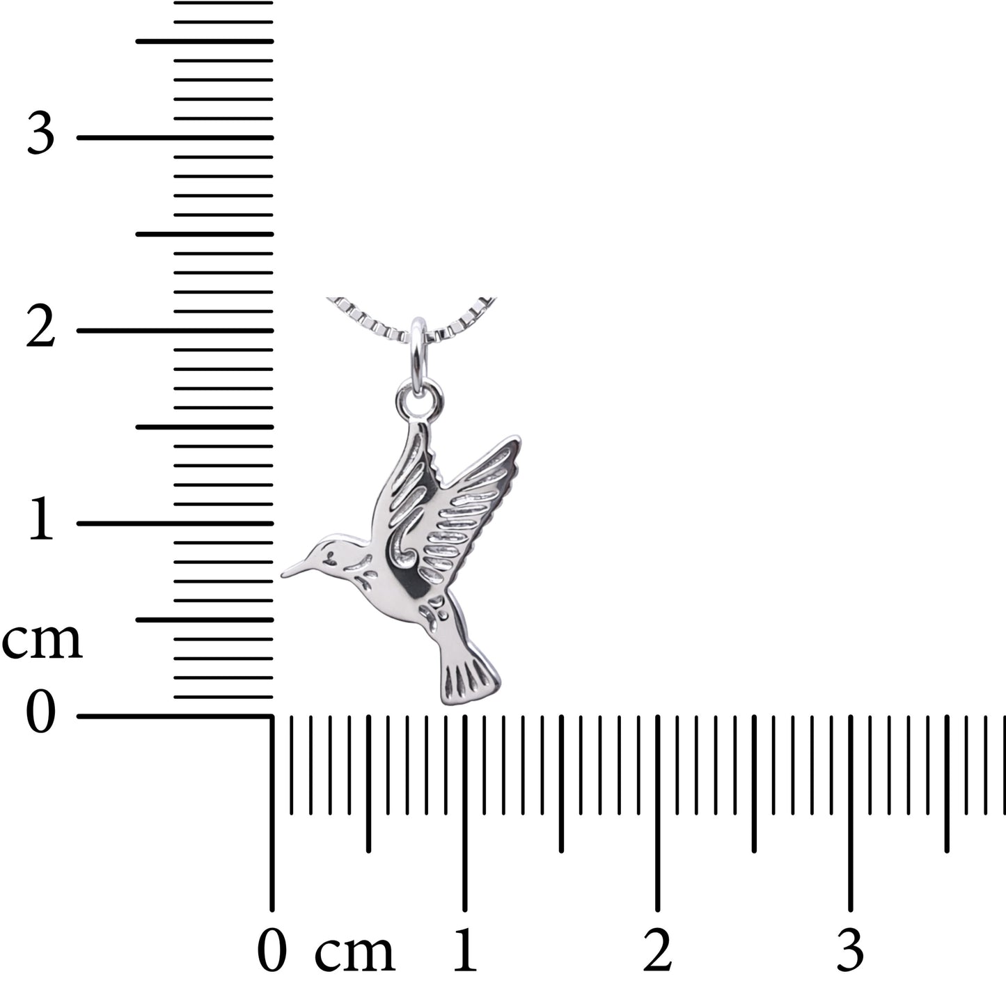 Hummingbird 925 Sterling Silver Necklace