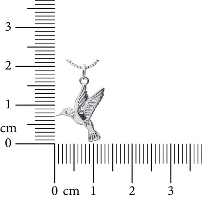 Hummingbird 925 Sterling Silver Necklace