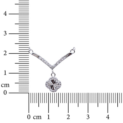 Sparkline Clover 925 Sterling Silver Necklace