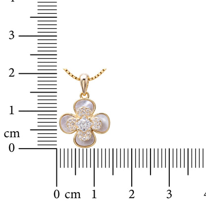 Lumina Clover 925 Sterling Silver Necklace