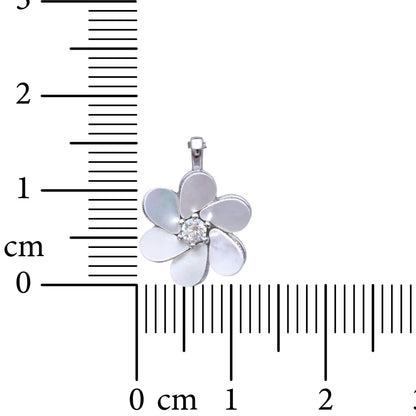 Moonlit Petal 925 Sterling Silver Necklace