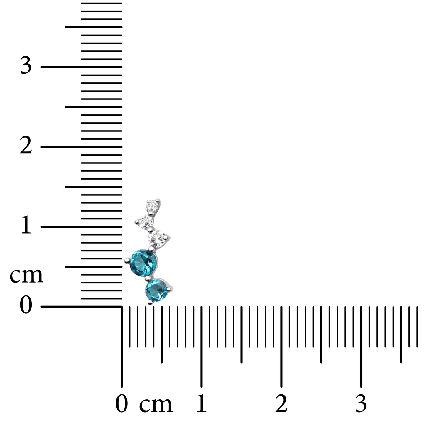 Aqua Trail 925 Sterling Silver Earrings