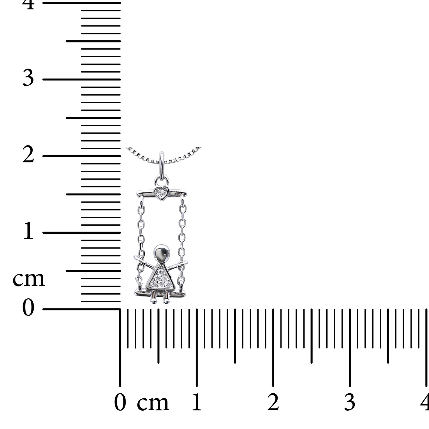 Playtime Charm 925 Sterling Silver Necklace