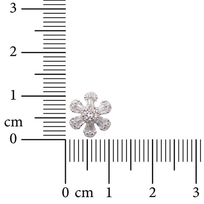 Radiant Daisy 925 Sterling Silver Earrings
