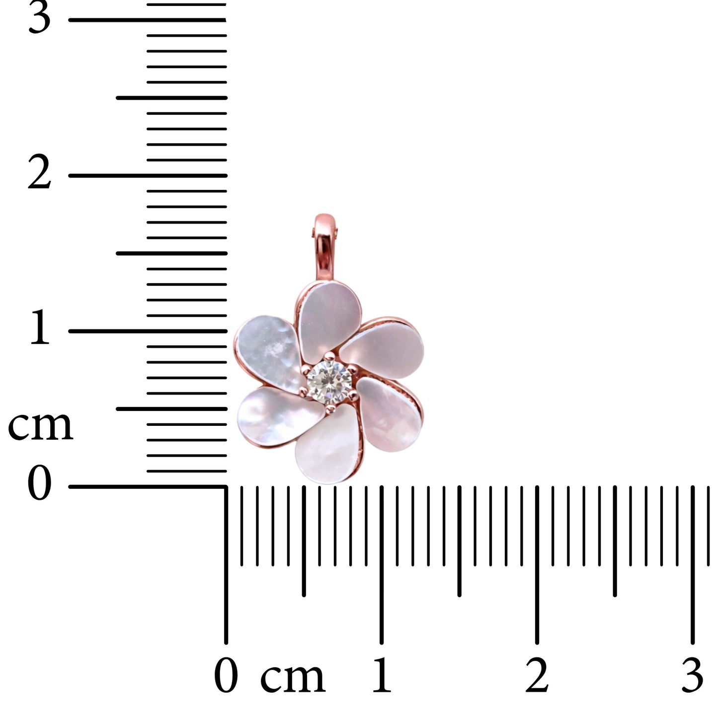 Moonlit Petal 925 Sterling Silver Necklace