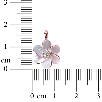 Moonlit Petal 925 Sterling Silver Necklace