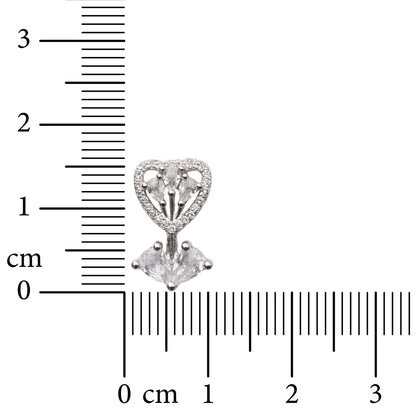 Heartfall Silver 925 Sterling Silver Earrings