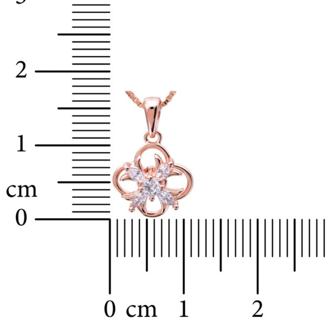 Celeste Bloom 925 Sterling Silver Necklace