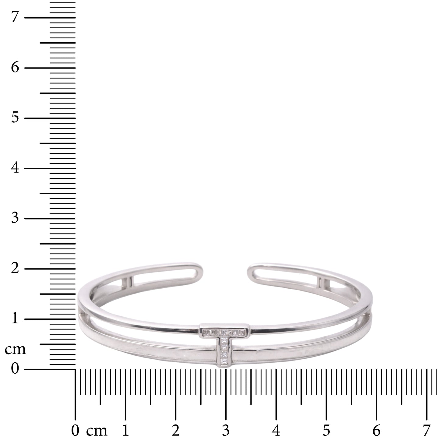 T-Bar Radiance 925 Sterling Silver Bracelet