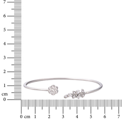 Bloom & Vine Cuff 925 Sterling Silver Bracelet