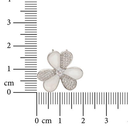 Ivory Spark 925 Sterling Silver Necklace