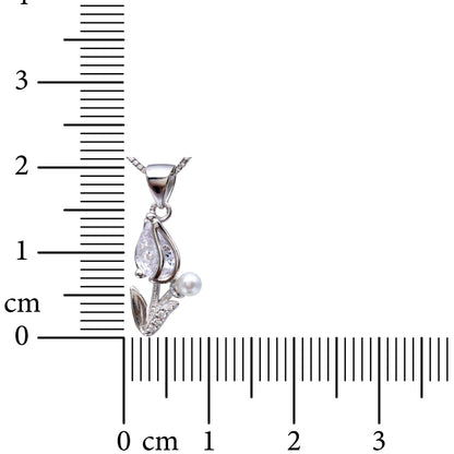 Silva Dew 925 Sterling Silver Necklace